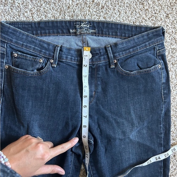 Levi’s Slight Curve Classic Boot Cut Denim Casual 10 - Picture 5 of 11